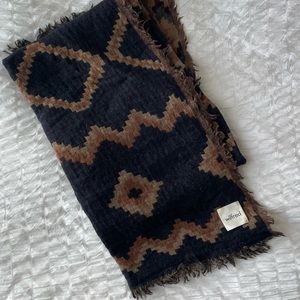 Wilfred Diamond Mosaic Blanket Scarf
